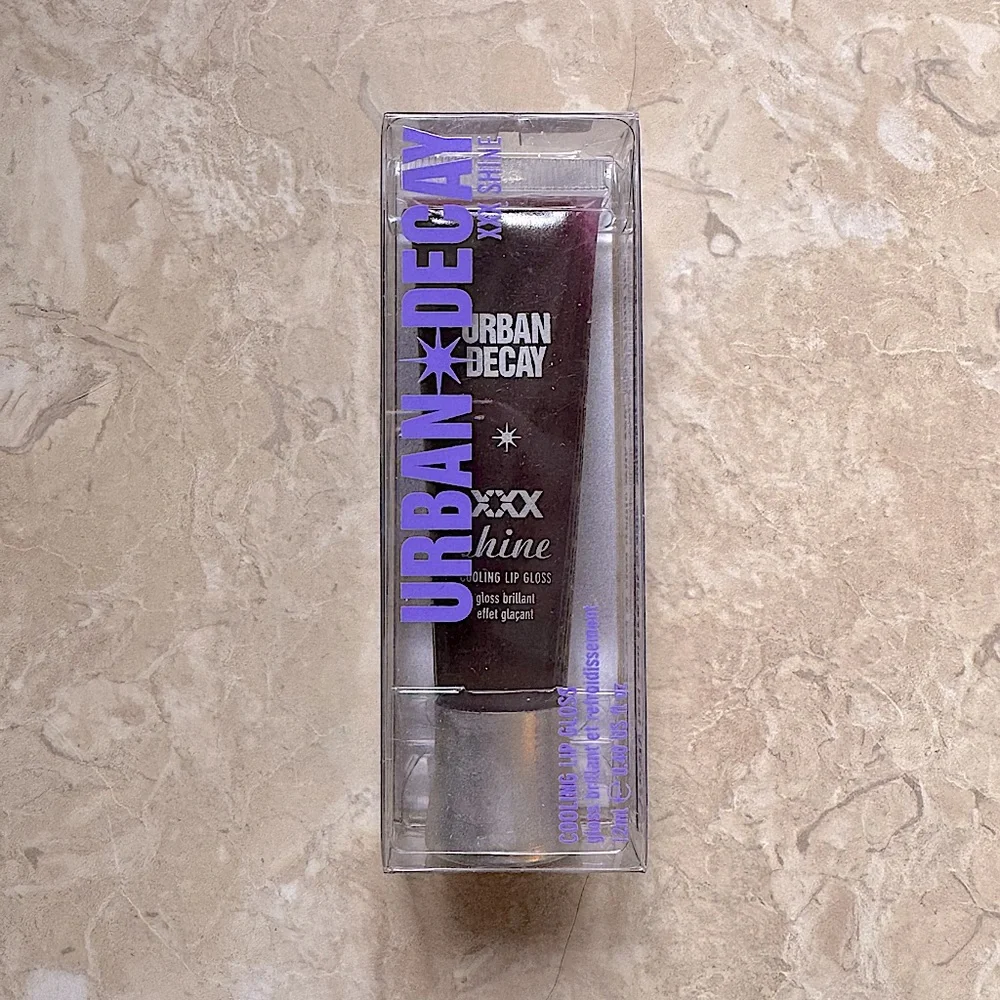 Urban Decay XXX Cooling Lip Gloss LOVE JUNKIE New in Box